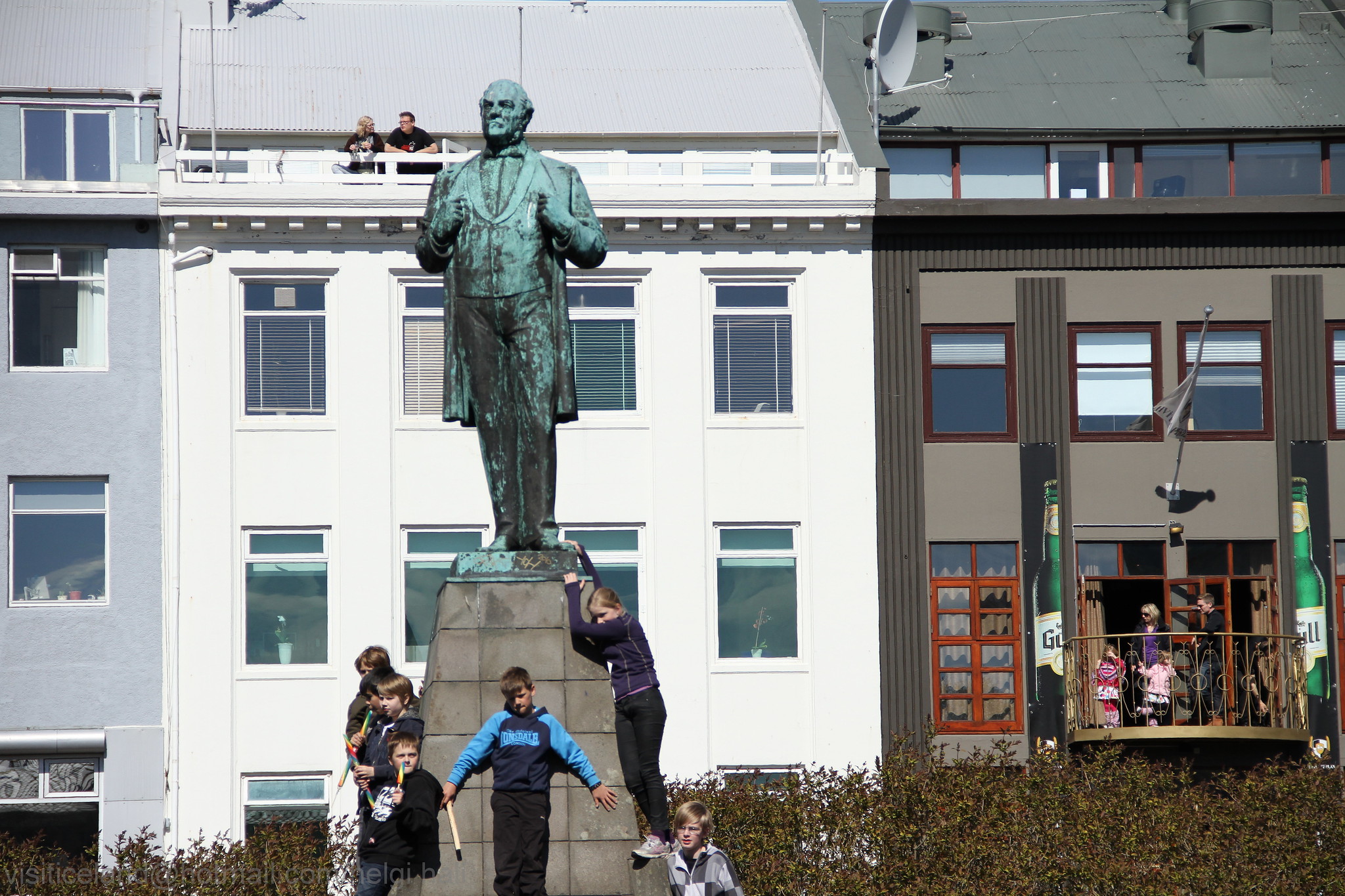 Jon Sigurdsson statue 